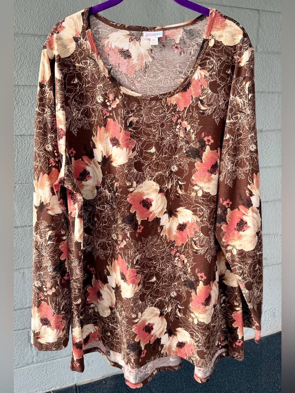 LuLaRoe “Lynnae” Long Sleeve Top (retired style)